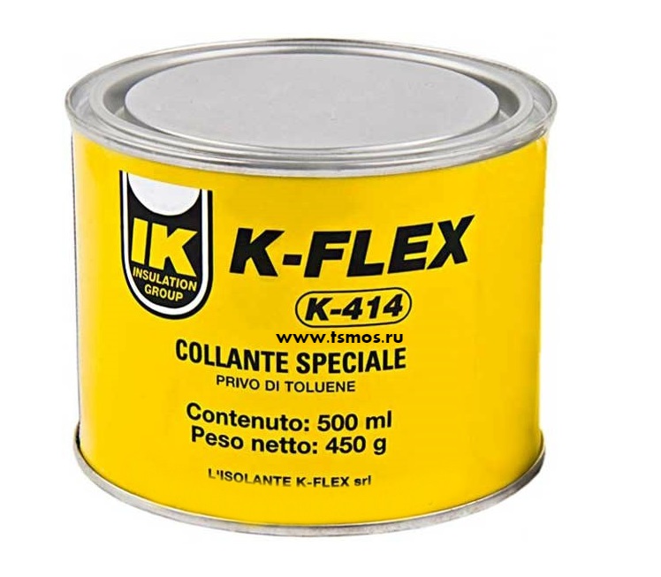 Клей для теплоизоляции K-FLEX 2.6 л K 414 850CL020004 - выгодная цена,  отзывы, характеристики, фото - купить в Москве и РФ