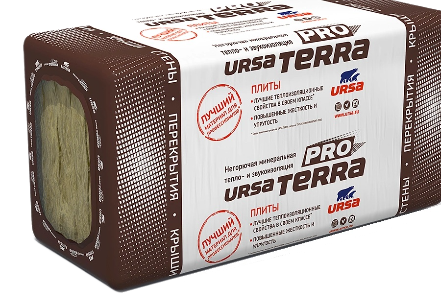 Плиты и рулоны URSA Terra